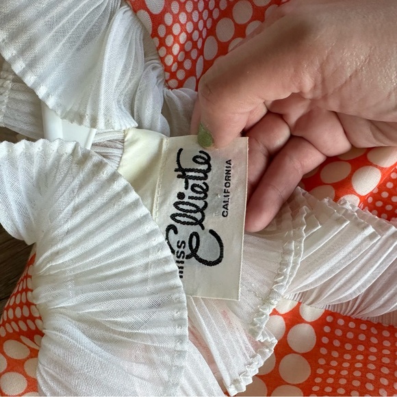 Vintage miss Éliette dot dress - Picture 7 of 8